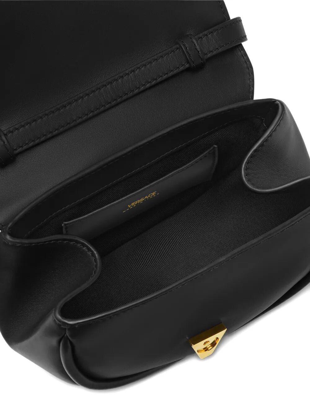 Versace Women "Virtus" Small Shoulder Bag Calf Leather
