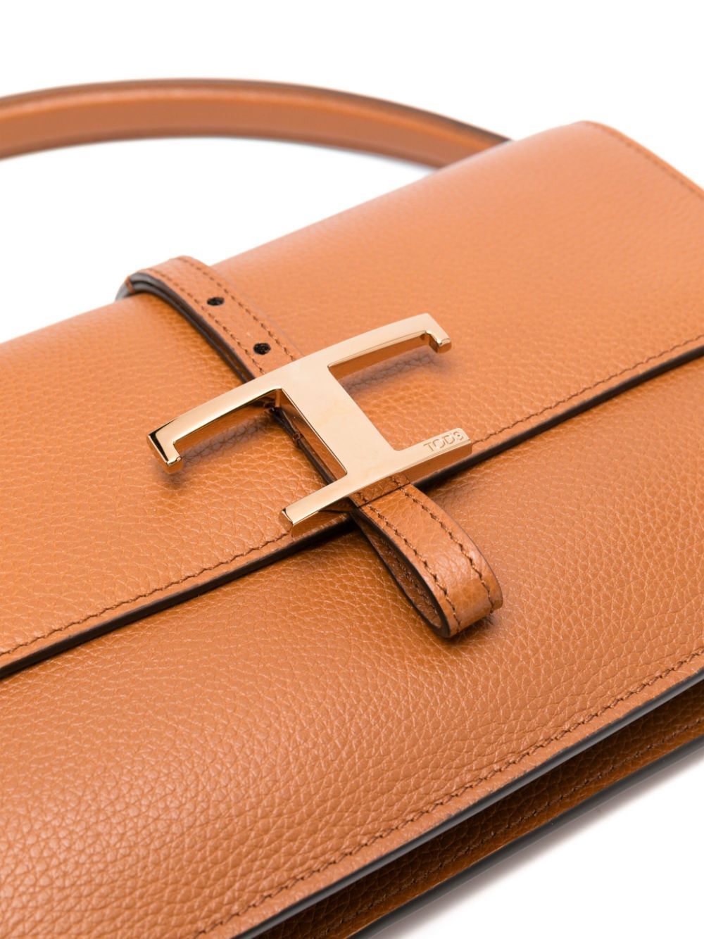 Tod's Women Leather T Timeless Mini Flap Bag