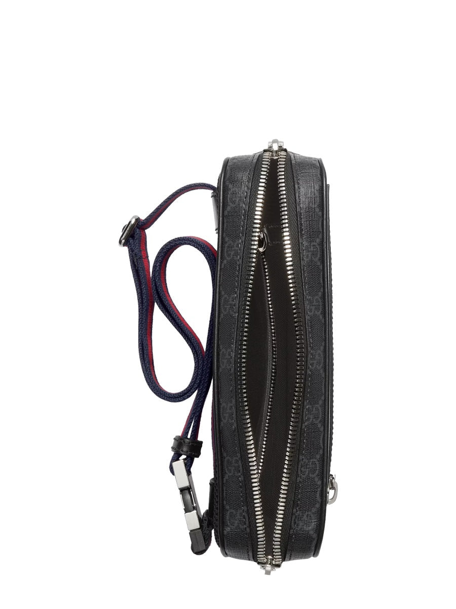 Gucci Men Pouch Gg Black