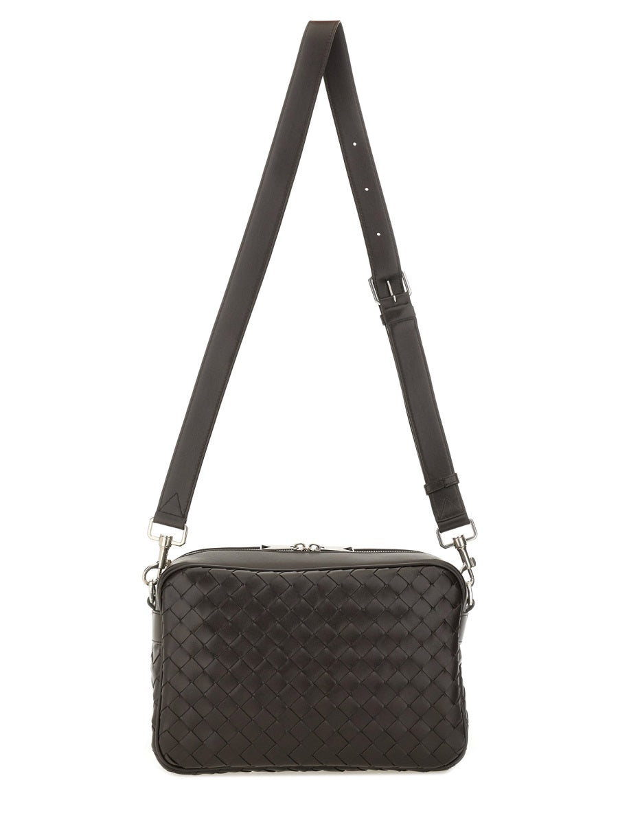 Bottega Veneta Men Intracciated "Room" Bag