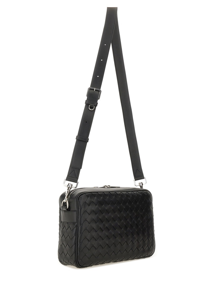 Bottega Veneta Men Intracciated "Room" Bag