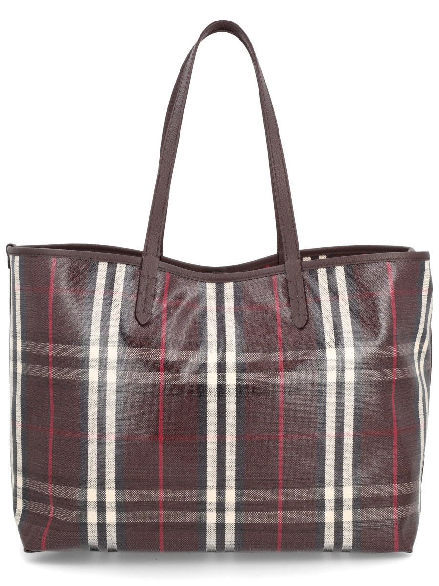 Burberry Women "Highlands" Medium Tote Bag