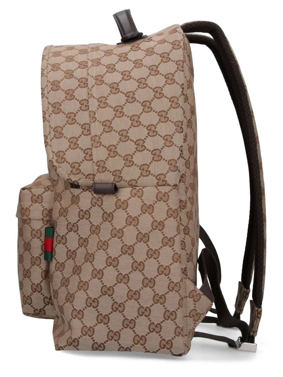 Gucci Men Fabric Backpack Gg