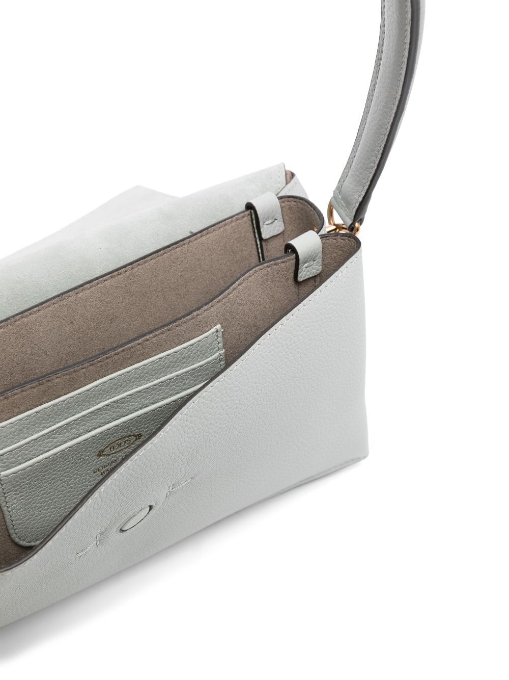 Tod's Women Leather T Timeless Mini Flap Bag