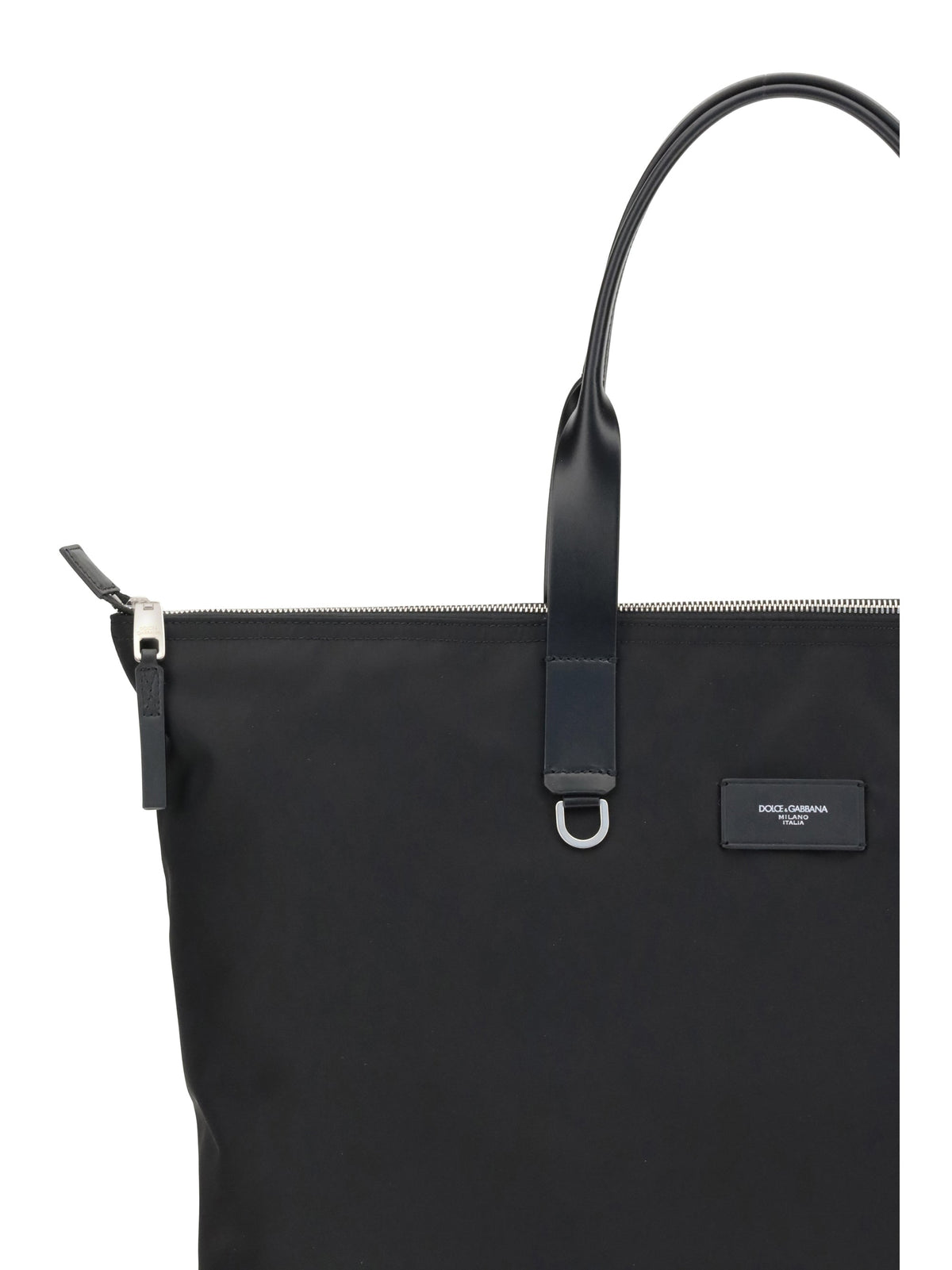 Dolce & Gabbana Men Tote Bag Crocodile Print
