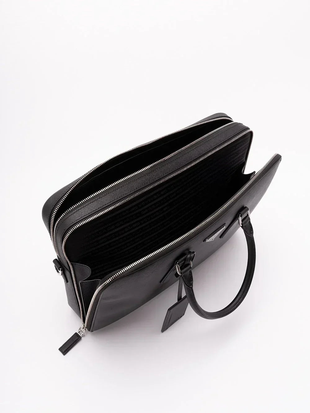 Prada Men Saffiano Leather Briefcase
