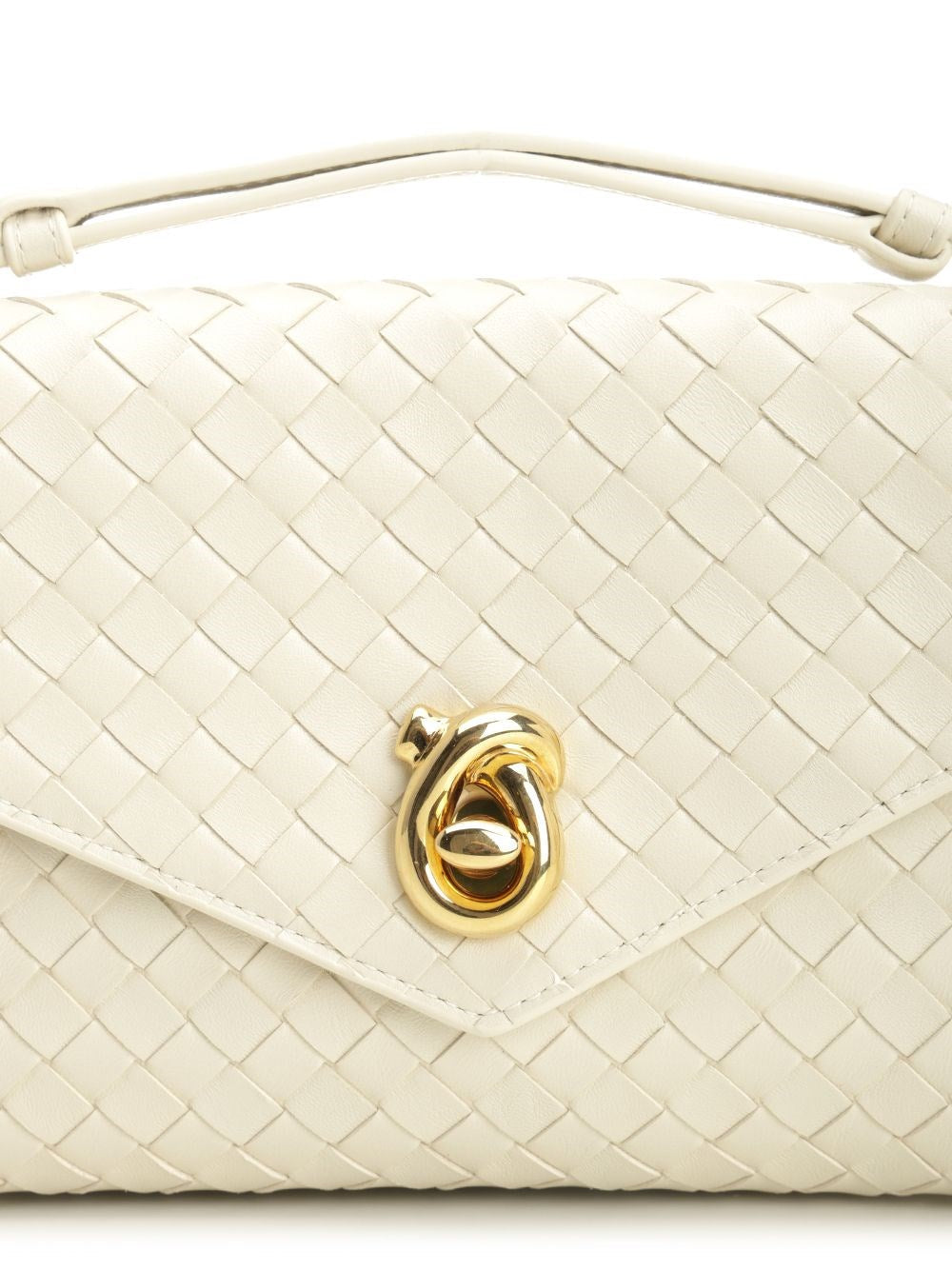 Bottega Veneta Women "Knot Lock" Crossbody Bag