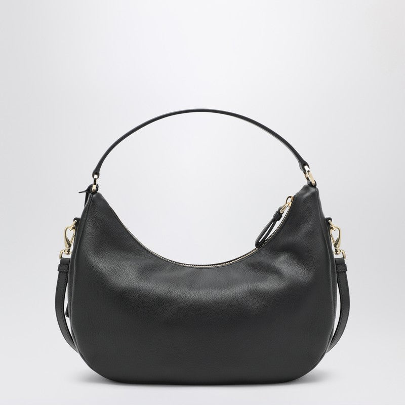 Prada Black Leather Shoulder Bag Women