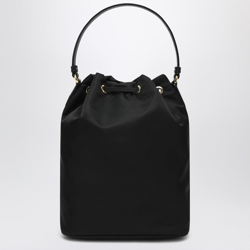 Prada Prada Duet Black Re-Nylon Bucket Women