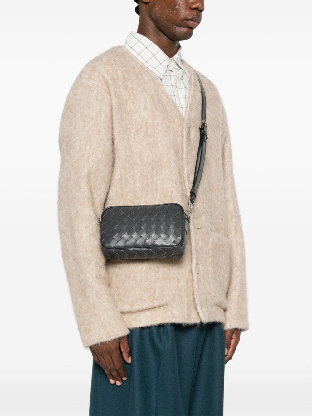 Bottega Veneta Men Mini Bag With Logo
