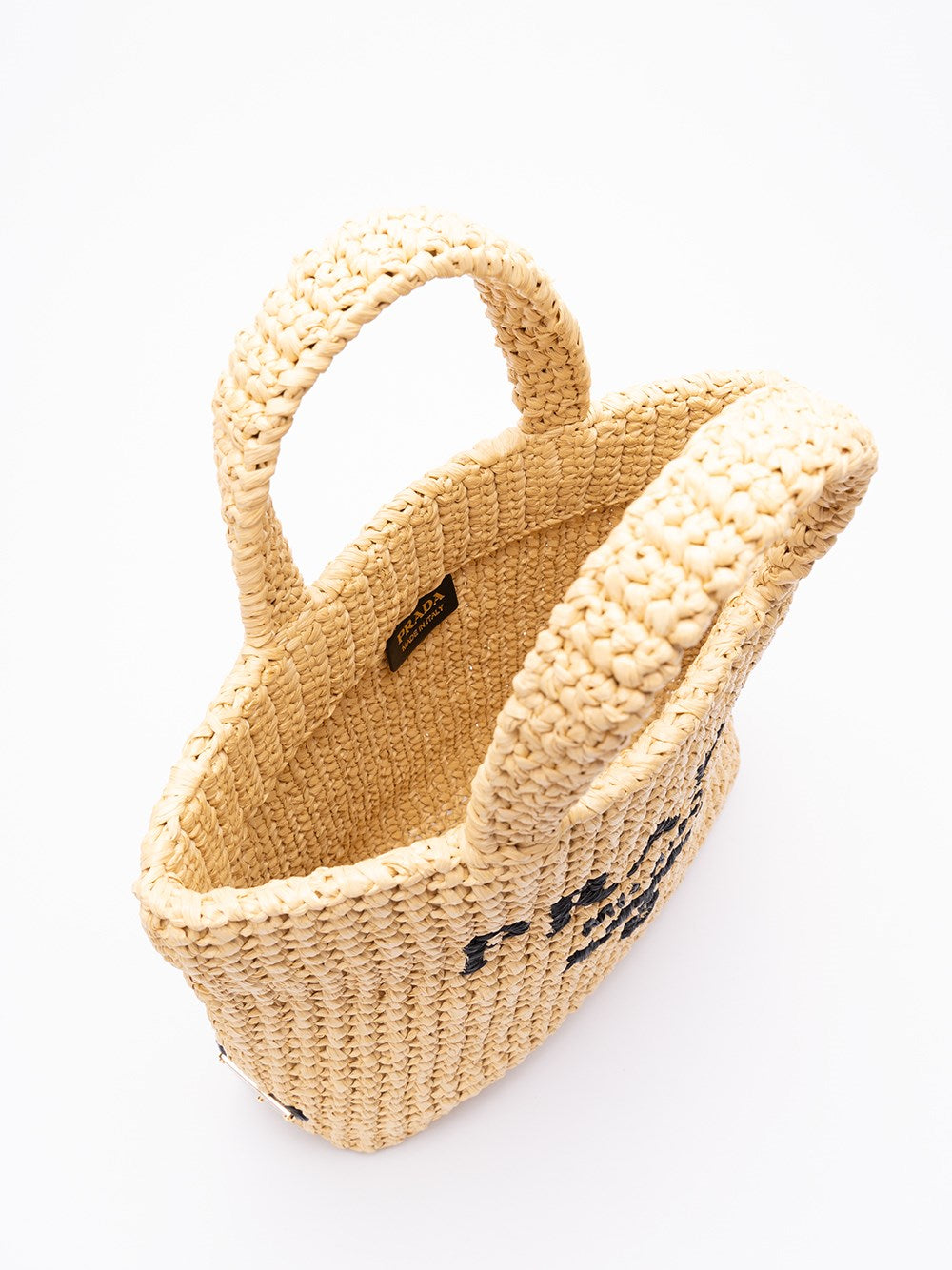 Prada Women Small Crochet Tote Bag