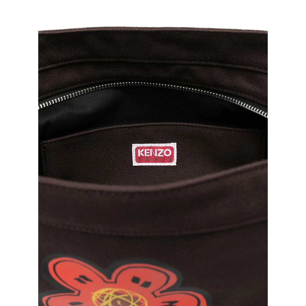 Kenzo Brown Shoulder Bags Men