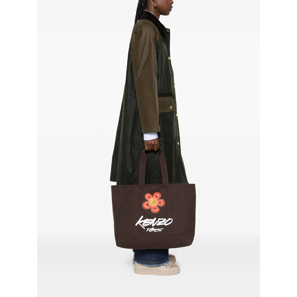 Kenzo Brown Tote Bags Men