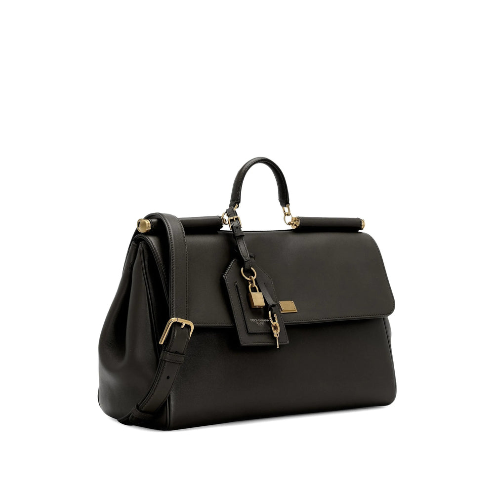Dolce & Gabbana Black Tote Bags Women