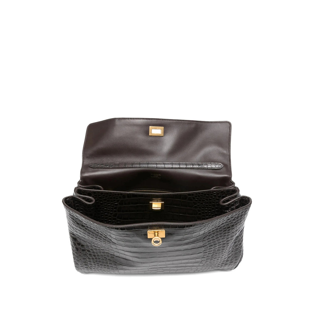 Balenciaga Brown Tote Bags Women