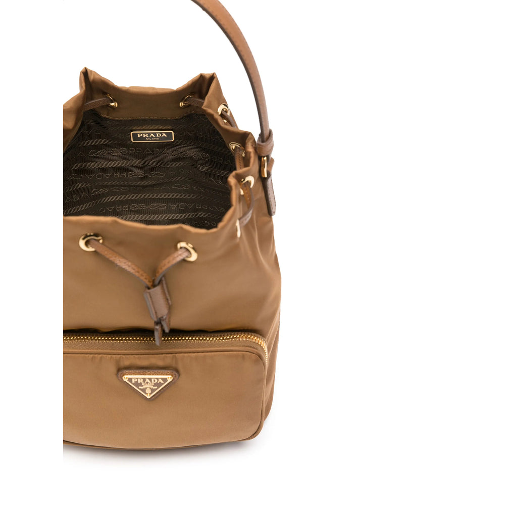 Prada Brown Bucket Bags Women