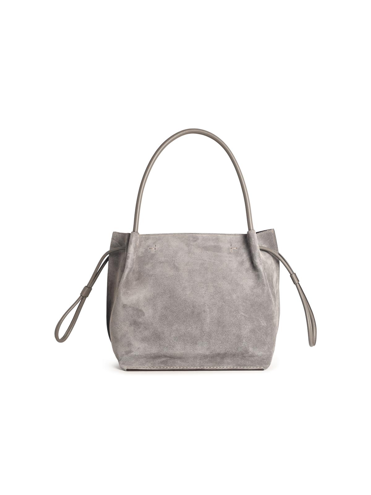 Tod's Grey Suede Bag Women