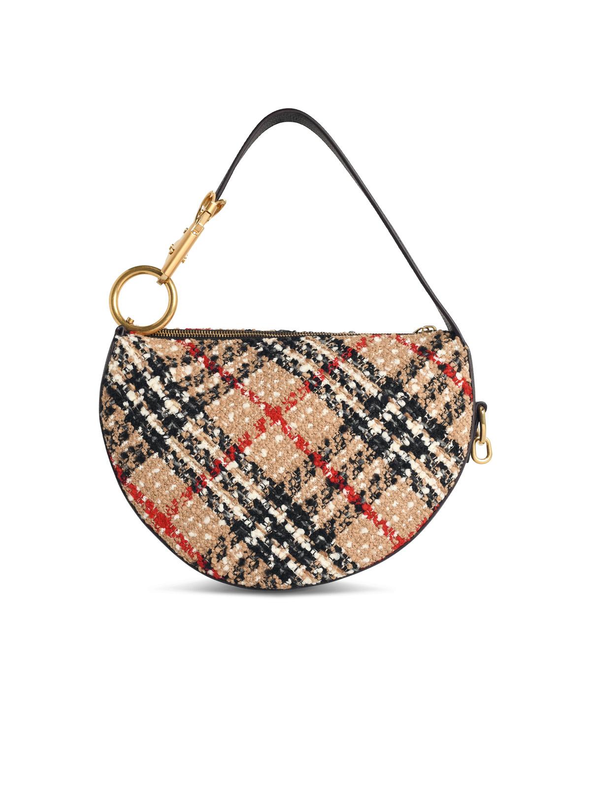 Burberry 'Knight Arc' Bag In Beige Sabbia Fabric Women