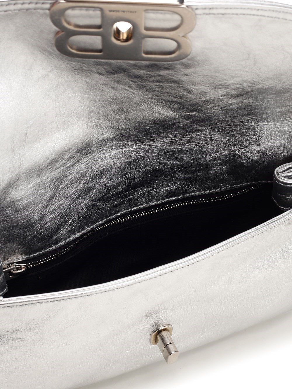 Balenciaga Women "Flap Bb Soft" Small Shoulder Bag