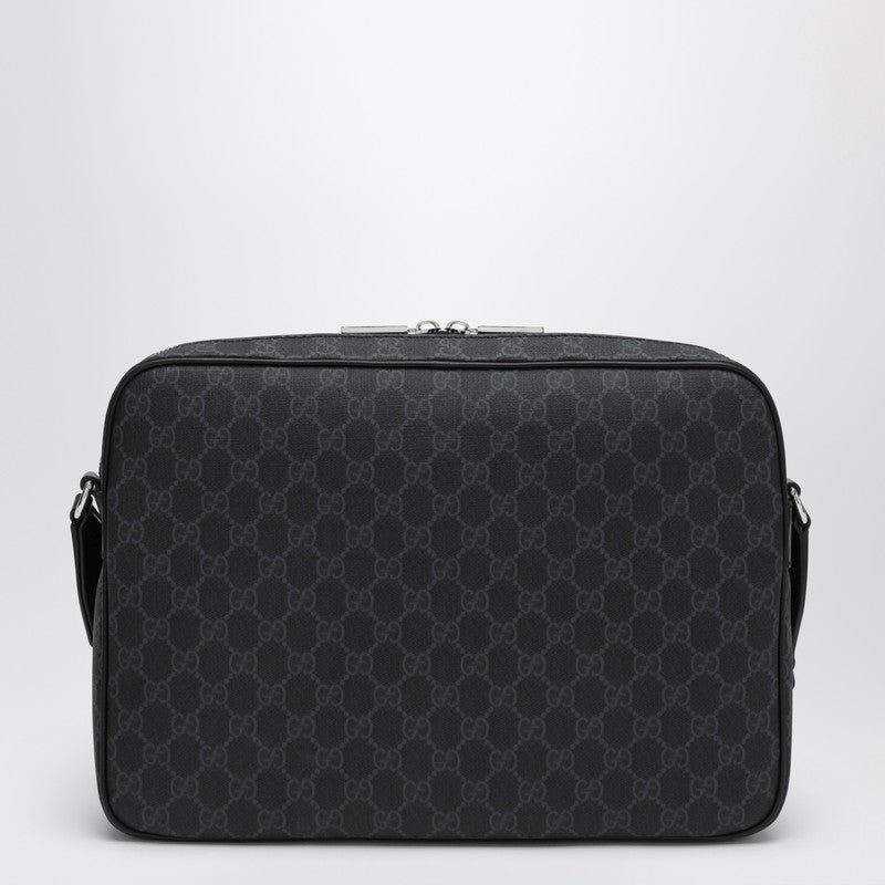Gucci Black Gg Supreme Fabric Shoulder Bag Men