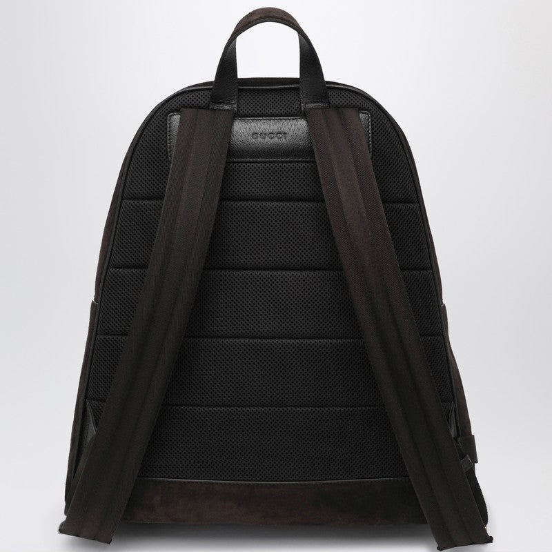 Gucci Medium Brown Ophidia Backpack Men