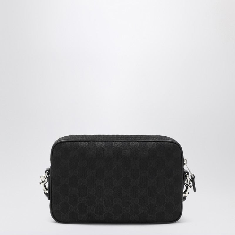 Gucci Black Gg Fabric Shoulder Bag Men