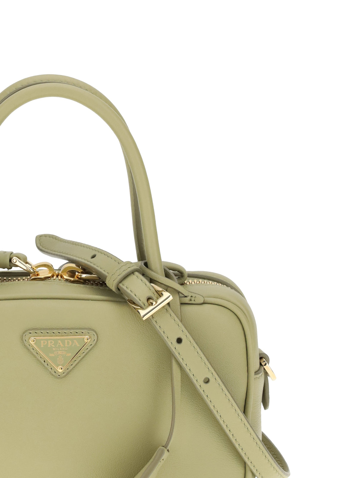 Prada Women Leather Handbag