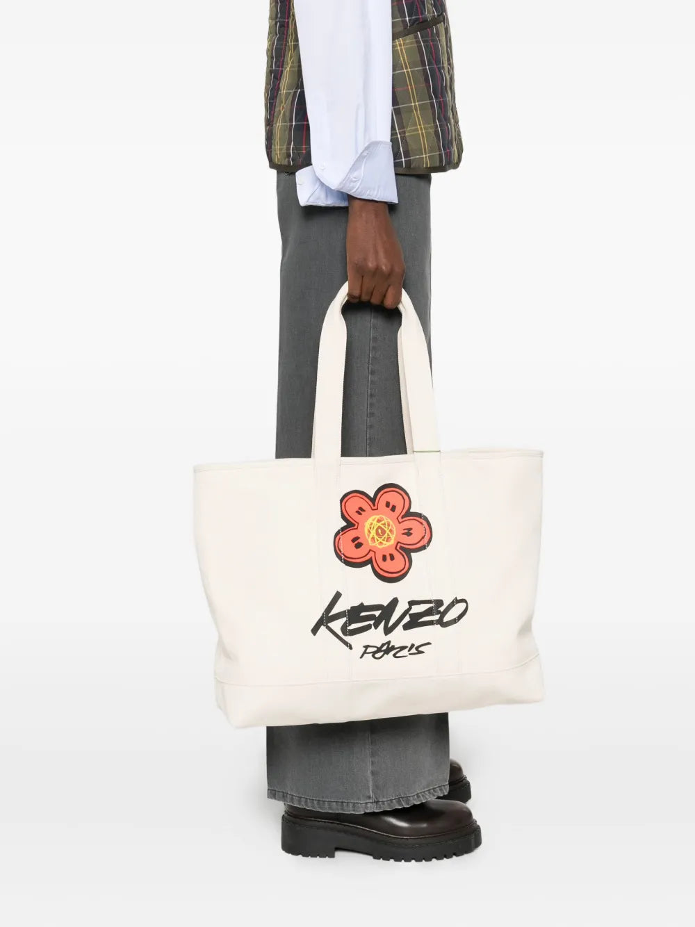 Kenzo Women Kenzo X Futura 2000 Kenzo Utility Boke Flower-Print Tote Bag