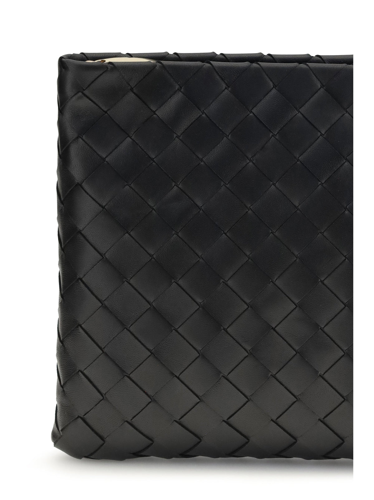 Bottega Veneta Women Medium Leather Clutch Bag