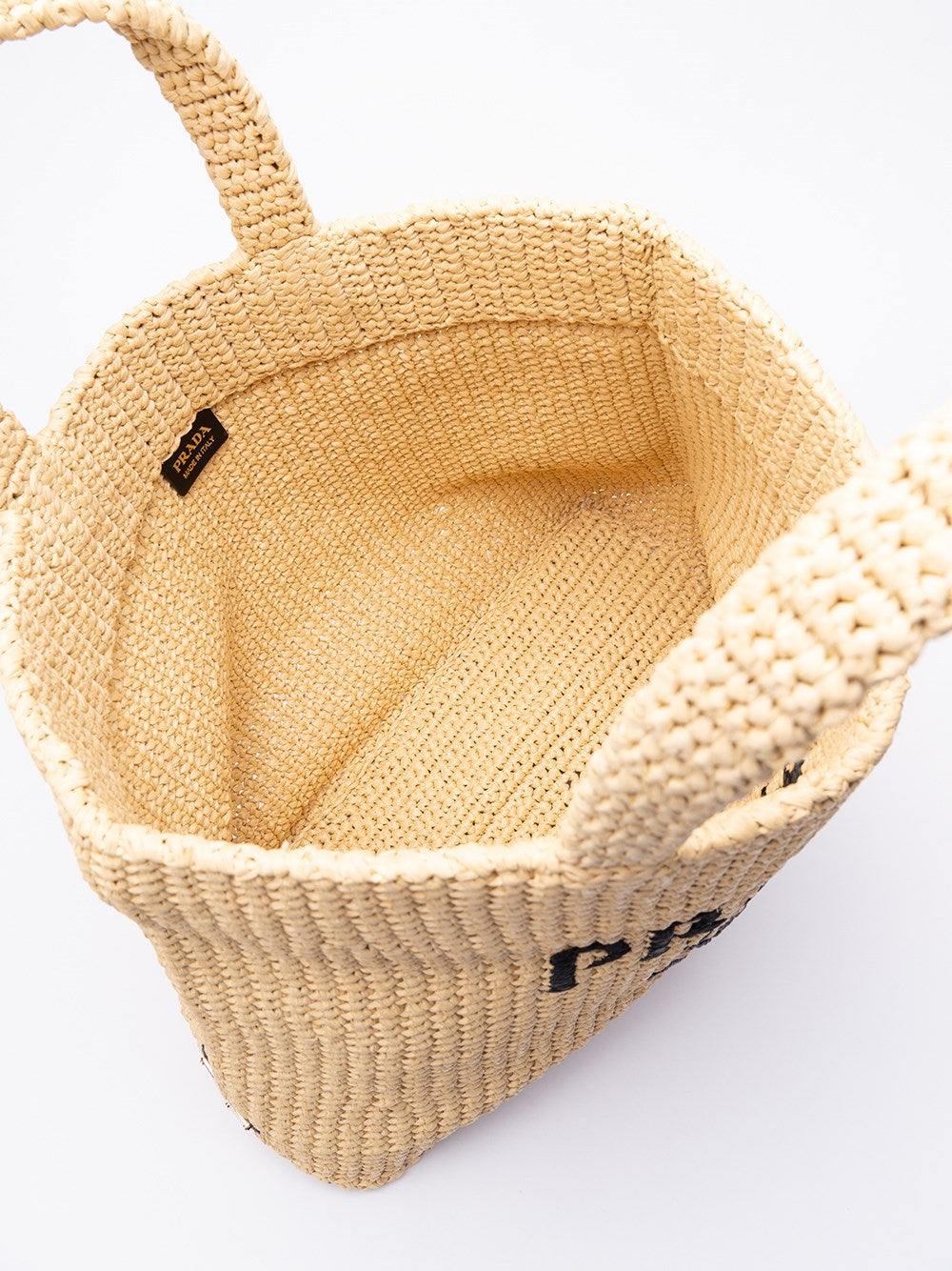 Prada Women Crochet Tote Bag