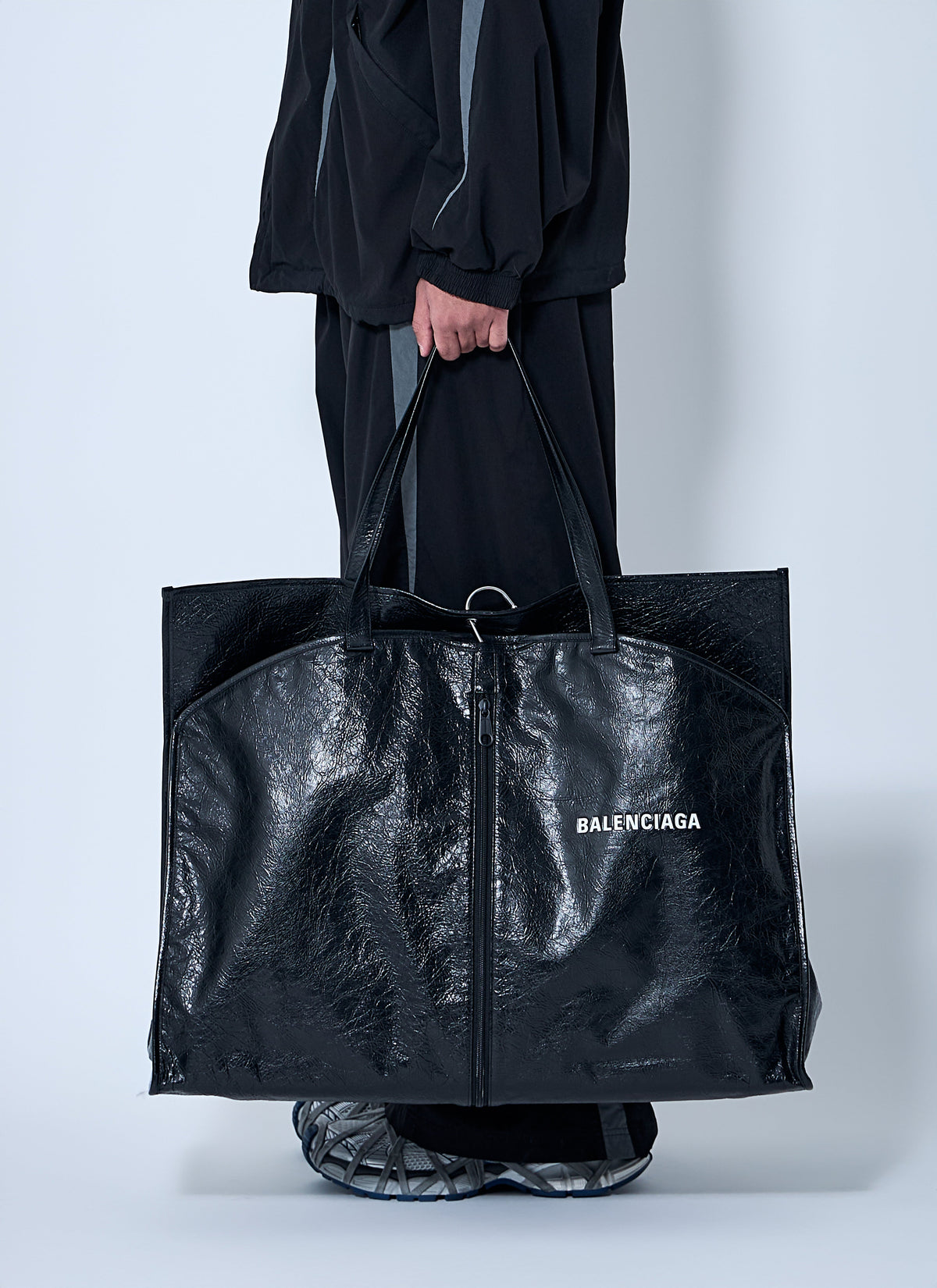 Balenciaga Men Shopper Garment Tote Bag