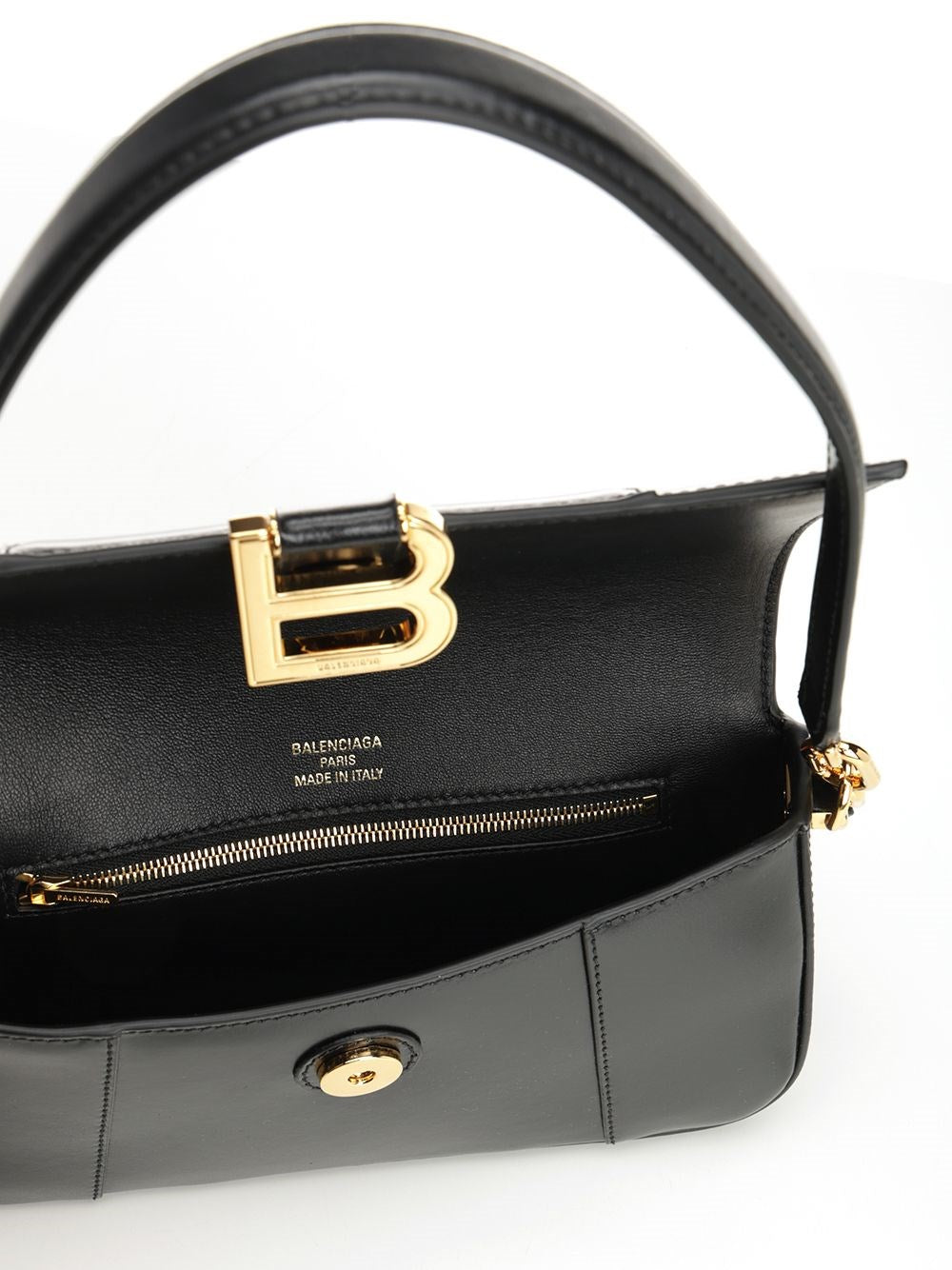 Balenciaga Women Small "Hourglass" Shoulder Bag