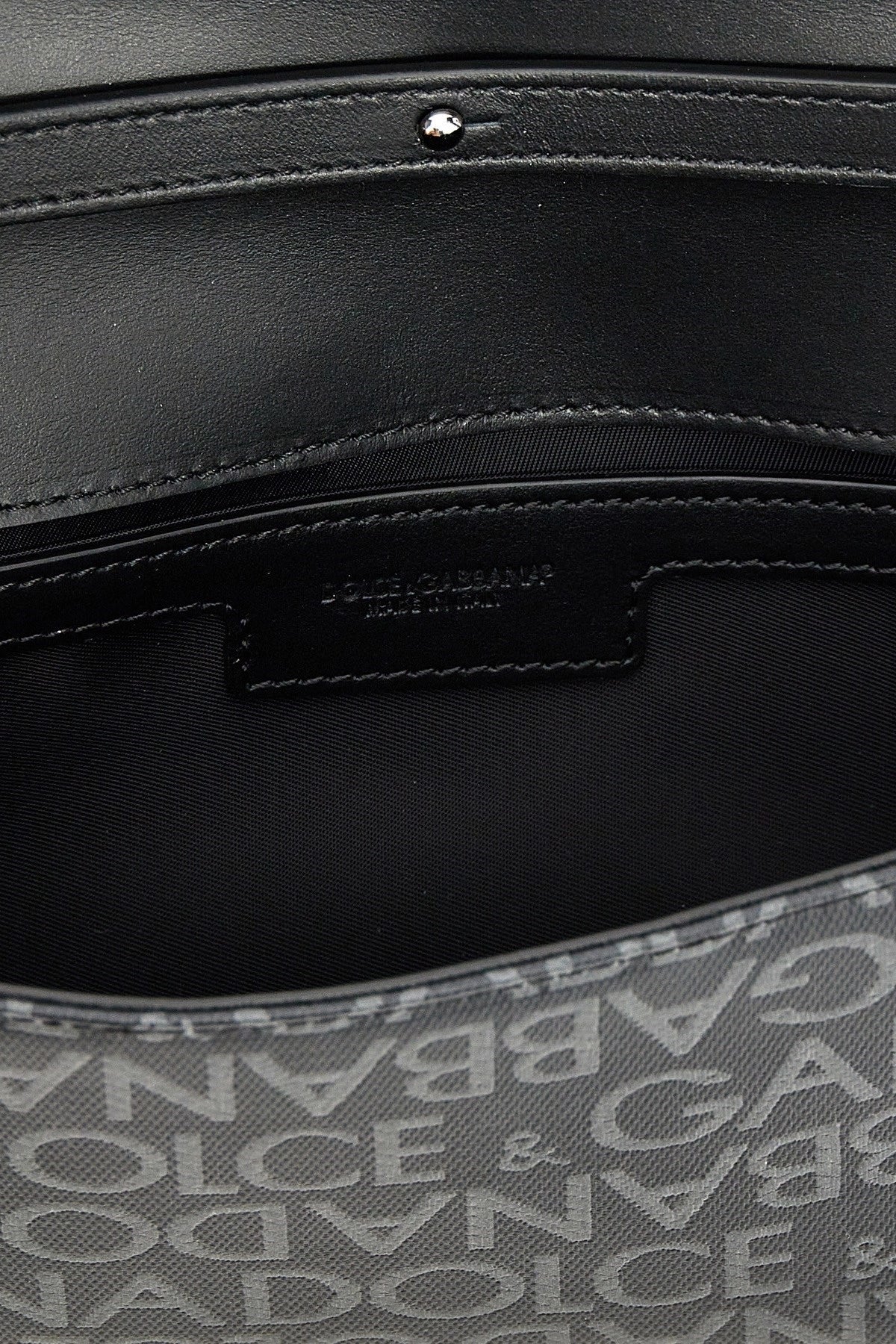 Dolce & Gabbana Men Coated Jacquard Crossbody Bag