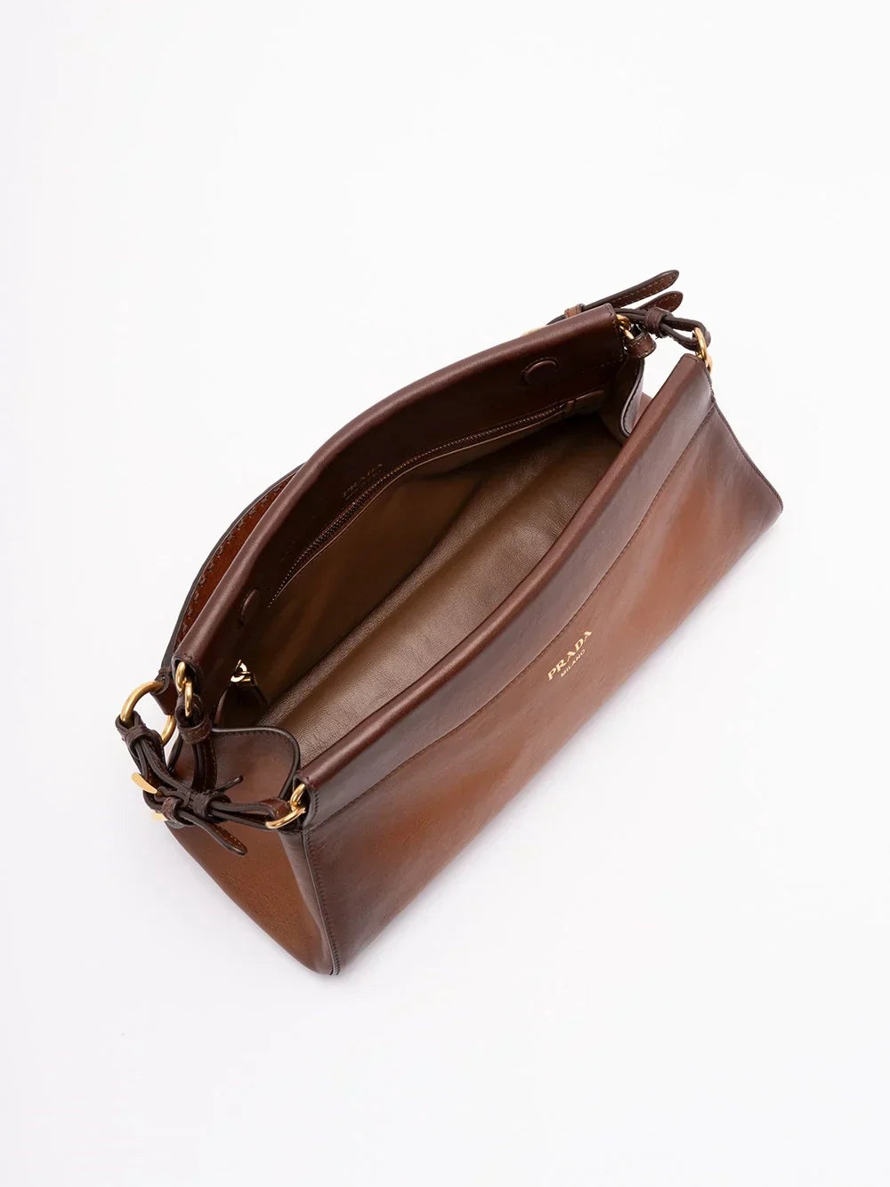 Prada Women Leather Shoulder Bag