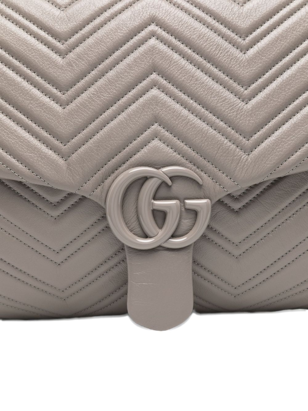 Gucci Women Gg Marmont Maxi Leather Shoulder Bag