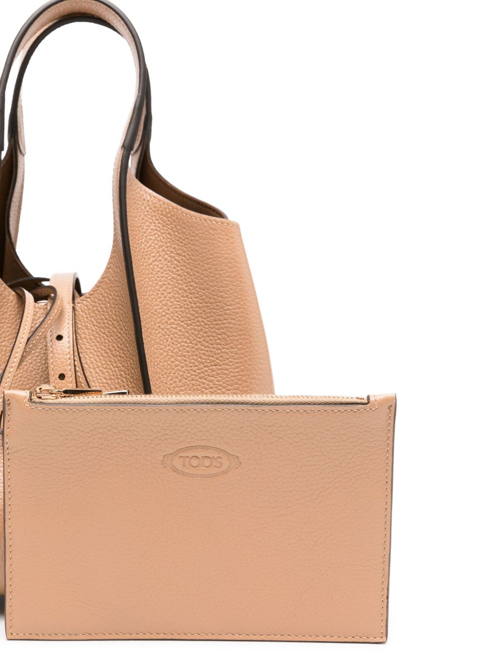 Tod's Women Mini Leather Shopping Bag