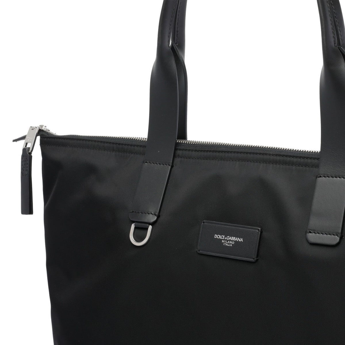 Dolce&Gabbana Men Medium Shopping Bag With Logo