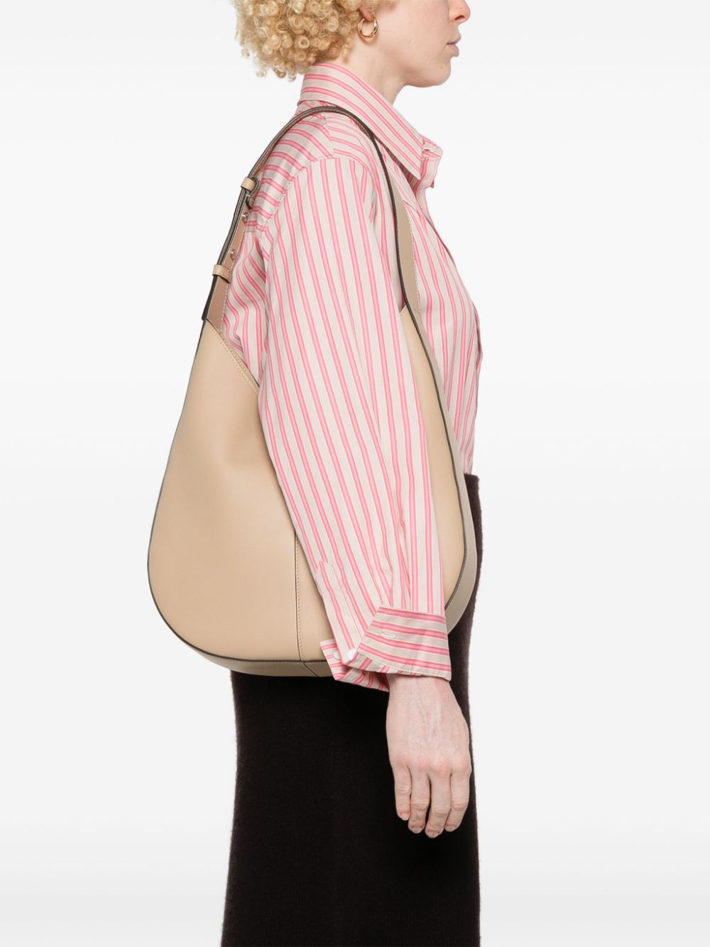 Tod's Women Di Bag Small Leather Hobo Bag