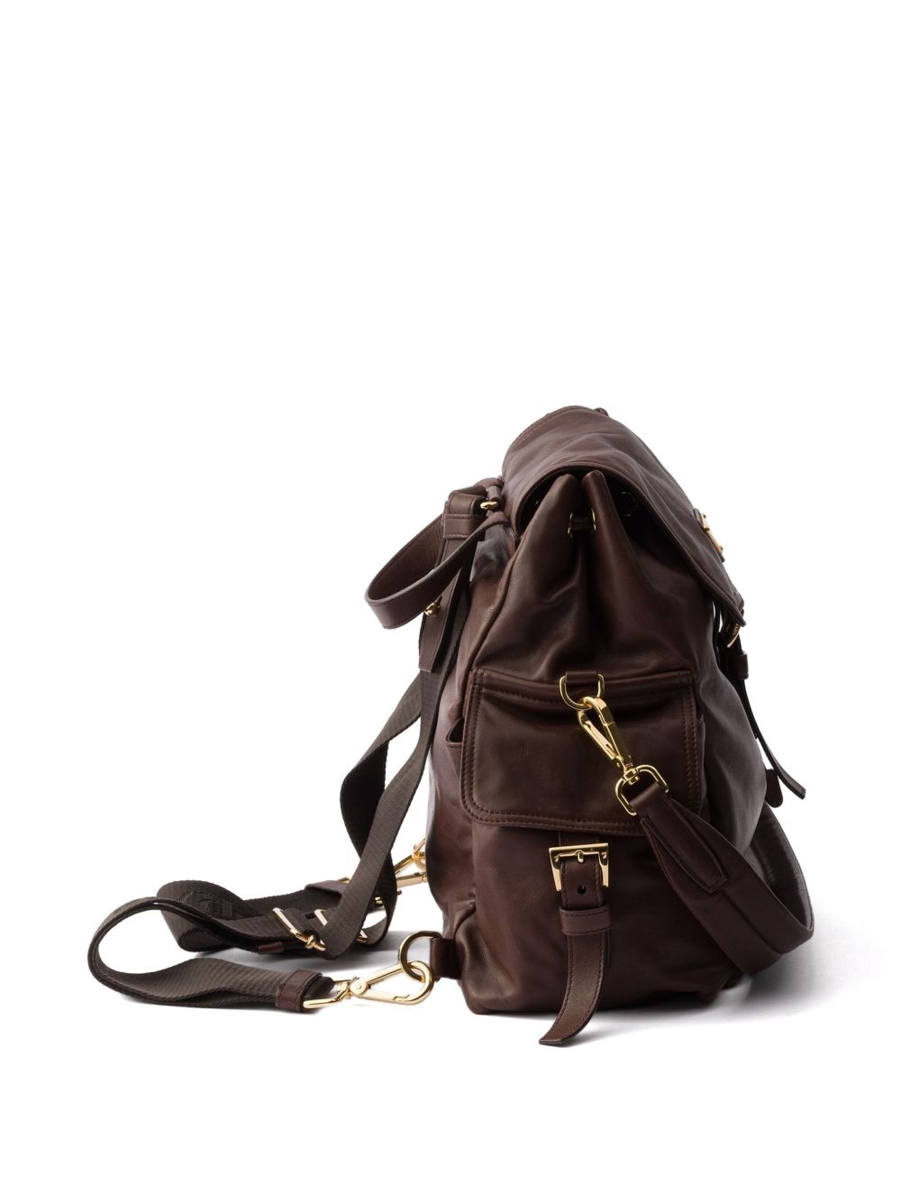 Prada Women Prada Explore Medium Leather Backpack