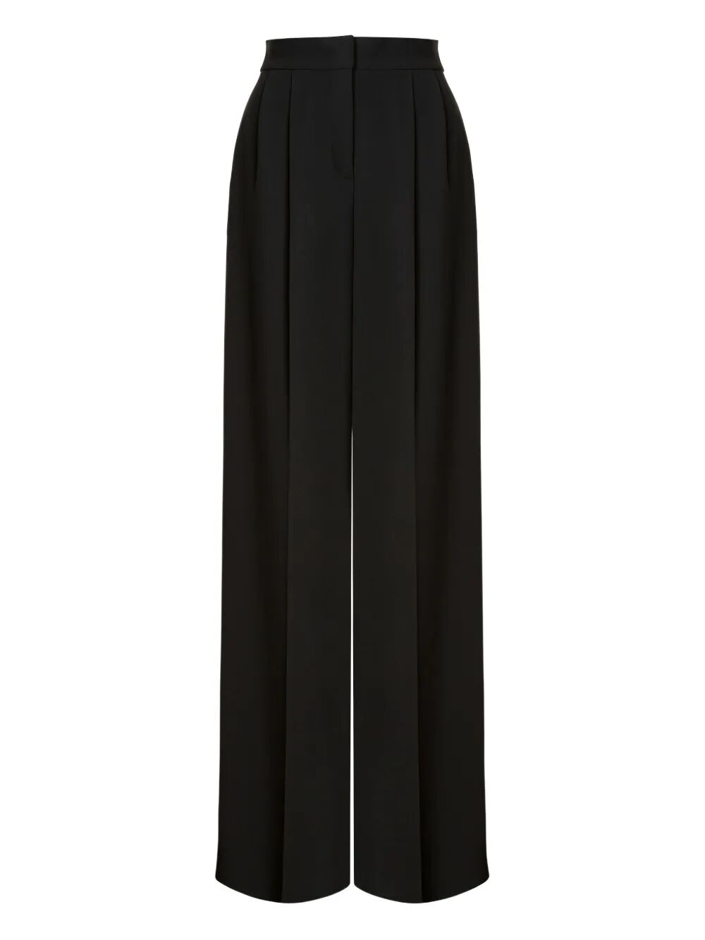 Alberta Ferretti Women Cady Stretch Wide Leg Trousers