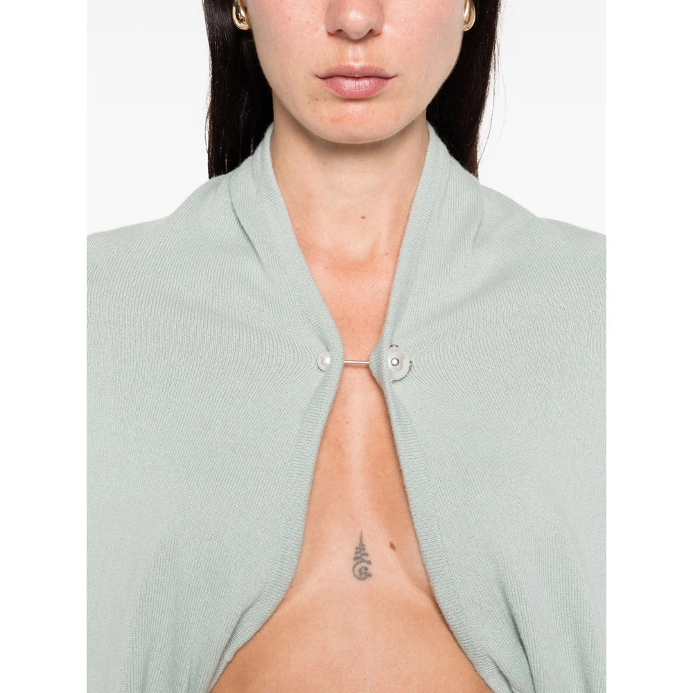 Alberta Ferretti Green Knitwear - Cardigans Women