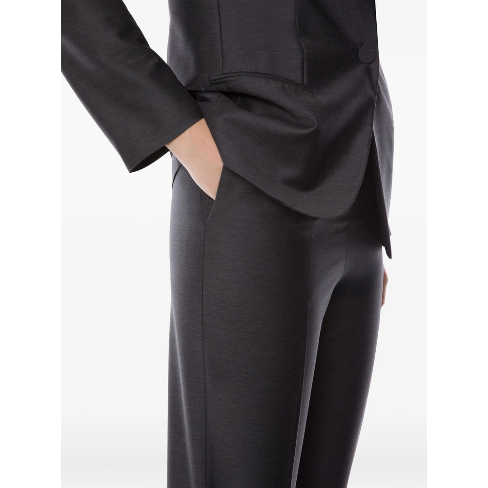 Alberta Ferretti Grey Trousers - Tailored Trousers Women