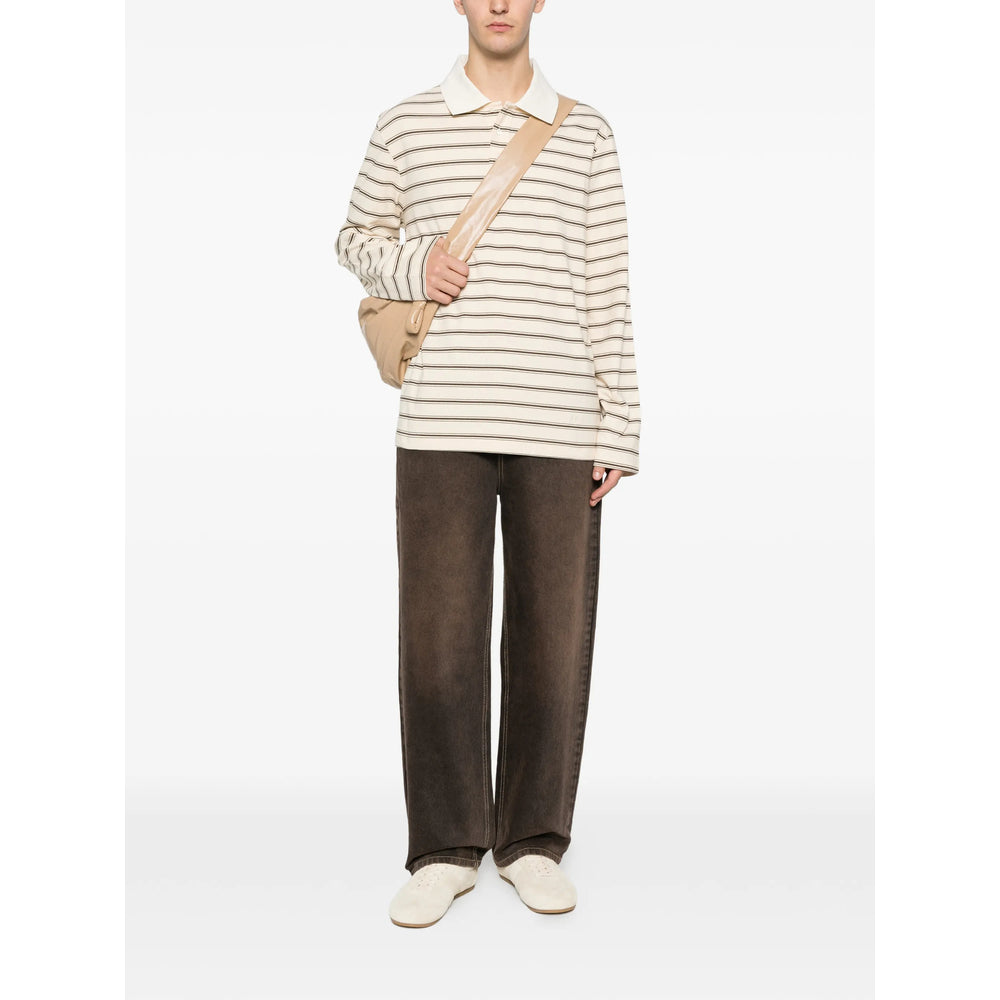 A.P.C. Neutrals Polo Shirts Men