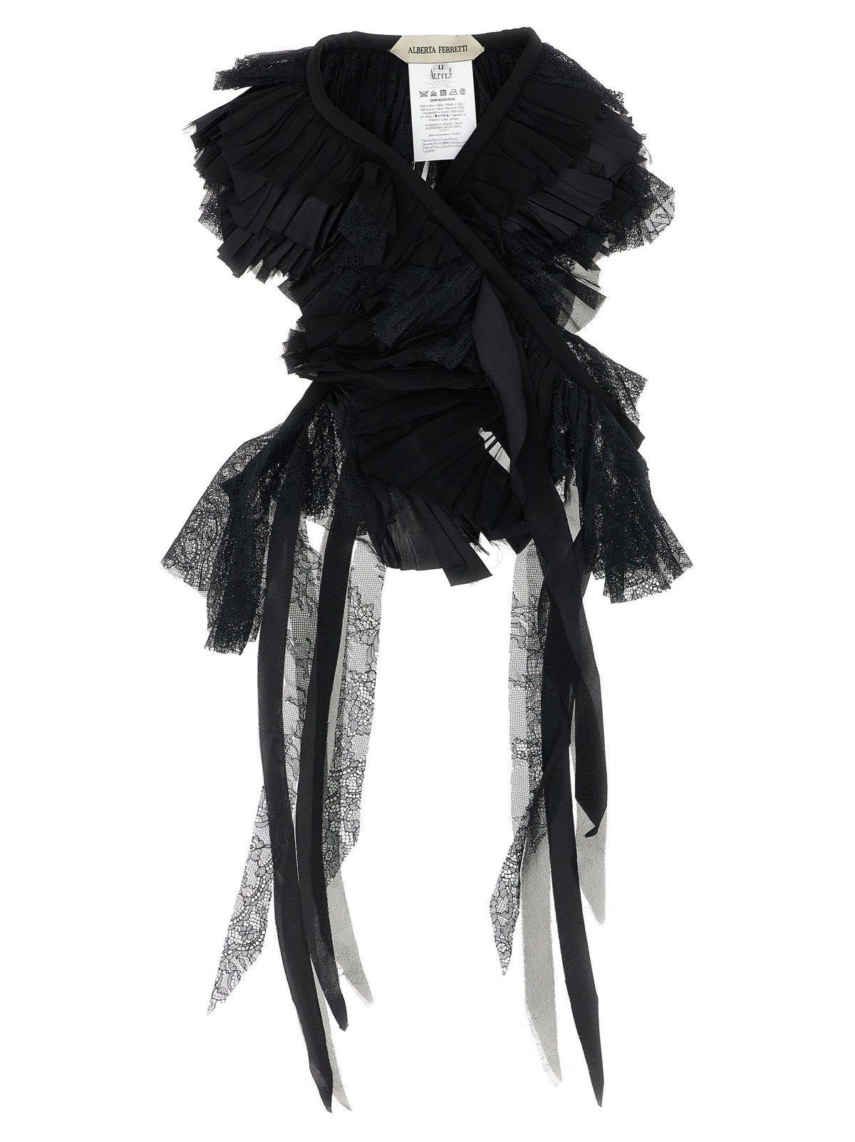 Alberta Ferretti Women Georgette Collar