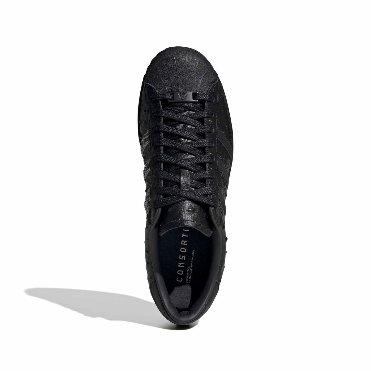 '+ Foot Patrol Superstar Vintage 'Black Ostrich'
