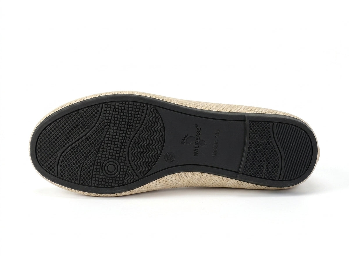 Women's Slip-On Mesh Flat Shoes | Round Toe Knit Upper Casual Flats