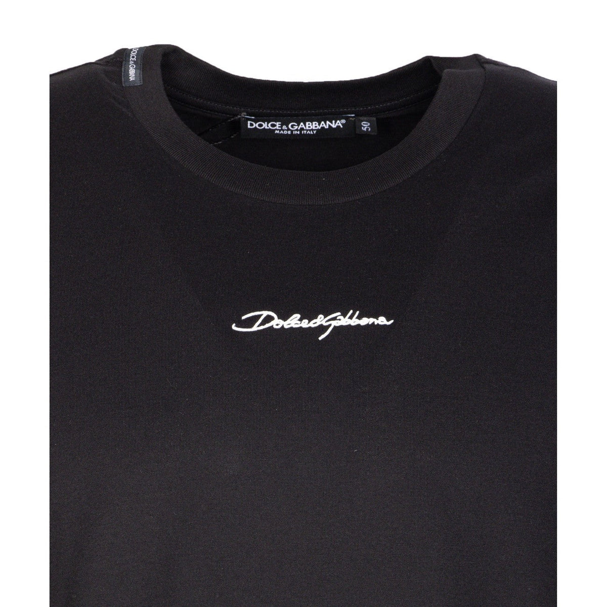 Dolce&Gabbana Men Dolce&Gabbana Embroidered Patch Logo T-Shirt